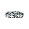 Snow Grey Leopard Scrunchies